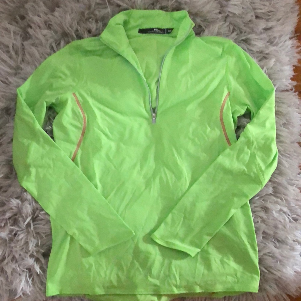 Jersey half-zip pullover